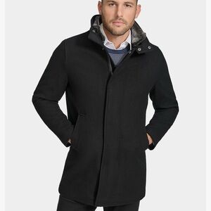 Calvin Klein Mens Large Everyday Essential Wool Jacket Winter Warm Coat $295.00